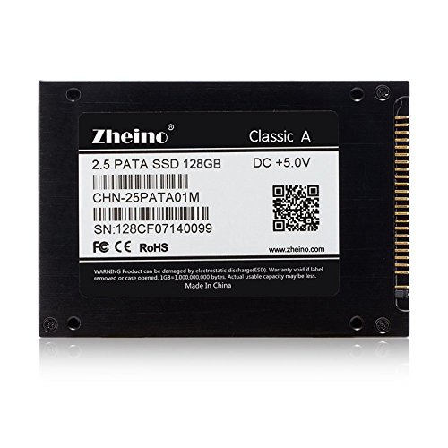 Zheino 128gb IDE SSD 128GB PATA SSD (MLC Flash) 2.5 Inch IDE Pata